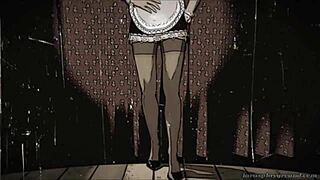 Hey student, ready to become the professor in this casting interview with mature British milf fingering on sofa?