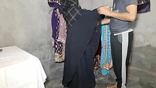 Hey, that Indian shop owner is totally banging his customer hard in the back room