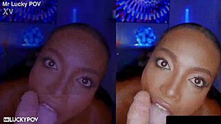 Horny Daya Knight craves late night fuck