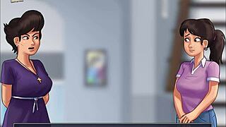 Emotional Moments in Summertime Saga 217.