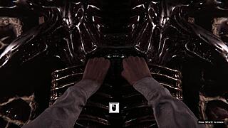 In this gameplay clip from Lust from Beyond, intense scenes unfold with monsters triggering screams and sensual moments.