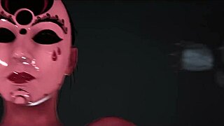 In this gameplay clip from Lust from Beyond, intense scenes unfold with monsters triggering screams and sensual moments.