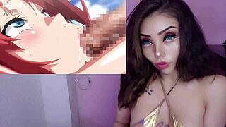 adorable idol cheats on her girlfriend with an old man in this intriguing hentai episode imaria 4