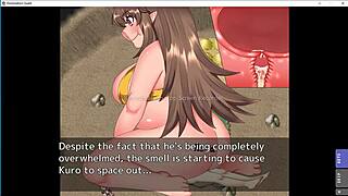 anna's scenes unfold casually in domination quest game with narrative twists.