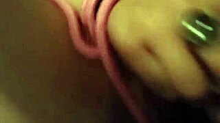 Girlfriend practices squirting and blowjob skills ahead of her first exciting threesome with big tits involved.