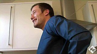 fit blonde milf tia layne offers her juicy cunt to the handymen, oh man, in this mmf group with deepthroat and riding...