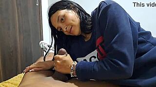 Bambi delivers deepthroat blowjobs in this horny homemade compilation.