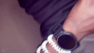 Teen strokes his small cock during skyrim gameplay session in casual fun