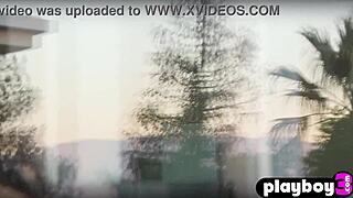 all natural latin milf model strips sexy lingerie to expose hot body while posing naked