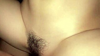 Quick fuck and creampie in tight Pinay pussy