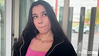 Torbe catches skinny Latina Rousse Black and fucks her dirty.