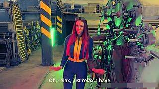 Vault dweller presents the ultimate life-changing arrangement with cosplay beauty in wet pussy action.