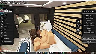 big booty girl starts by sucking huge monster cock. then she rides it reverse cowgirl with her thick ass bouncing until cumshot.