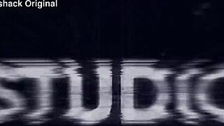 Old scene features Chloe Lamour in hardcore 4on1 gangbang with triple penetration and double vaginal action