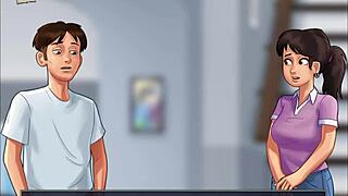 Emotional Moments in Summertime Saga 217.