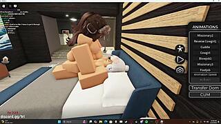 big booty girl starts by sucking huge monster cock. then she rides it reverse cowgirl with her thick ass bouncing until cumshot.