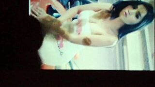 indonesian model chacy luna callista shows off big tits in cute masturbation session