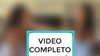 Incredible sex scene between lesbian girls MilaHot and Nati Camargo!