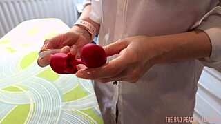 Blonde Babe's Vibrator Surprise In Dorm Room Turns Into Taboo Neighbor Voyeur Orgasm!