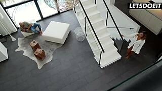 Oh man, check out bubble butt agatha vega getting that passionate venezuelan redhead pussy licked and fucked hard on vacation