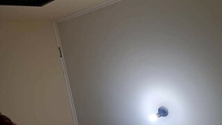 Secretly Filmed Ex-Girlfriend in Miniskirt as Cute Emo Redhead Teen Spreads Pussy in Homemade POV