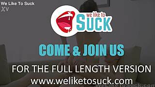 Weliketosuck CRAVING ANAL with brunette blowjob and doggystyle cumshot. Russian hardcore sex ends in cum in mouth.