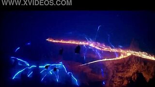 Sexy latina rides big black cock in cowgirl with bubble butt and shaved pussy