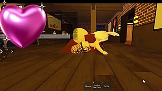 so this snowbunny hooks up with a massive bbc on roblox and things get rough with monster cock pounding in the mix