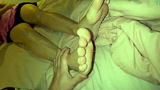 This very stylish teen 18+ requested the massager to capture quality close up videos of her intimate areas and big nipples