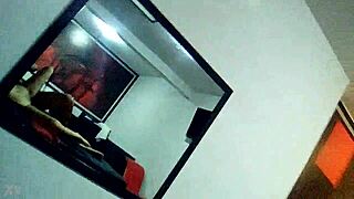 so i hooked up with this 18-year-old mexican girl in front of the mirror at the hotel