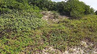 Outdoor Sex With Deep Blowjob And Super Hot Fucking