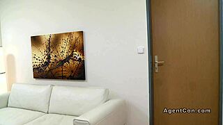 Small tits brunette, let's see you masturbate right here in the office.