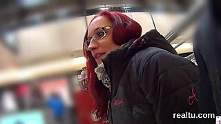 gorgeous czech kitten gets teased in the mall and pounded in pov