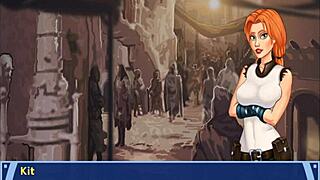 Orange trainer episode 13 features ass boobs dancing handjob tits action.