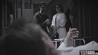 weird mind games lead to deepthroat blowjob and rough doggystyle fucking with petite teen pornstar