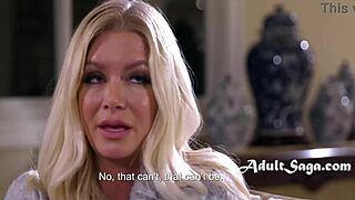 Helping stepmom remember our taboo secret with licking and scissoring in lesbian muff diving