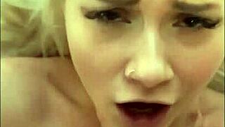 She was SHAKING as blonde teen 18+ rode cowgirl for squirting orgasm on big cock.