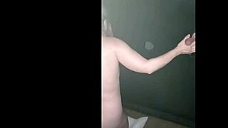 On October 10, 2024, the female participant known as esclave f engages in a public gloryhole encounter with blowjob and handjob elements in a French exhibitionist setting.