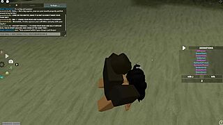 I dive into wild Roblox porn with deepthroat blowjob and rough doggystyle riding on monster cock