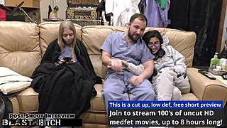 Jasmine Roses Bush Gets Blasted Full Of Cum By Doctor Tampa Round 2
