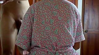 Perverted stepson gets help from horny stepmom with big tits riding his cock