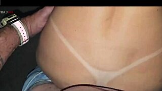 Blonde takes big cock outdoors in public skinny adventure