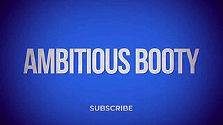 ambitious booty's big ass takes on two huge cocks in intense session