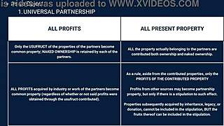 What are the key points in the law on partnership?