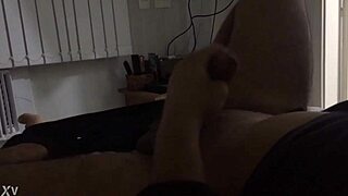 Do you like watching my Brazilian monster cock in homemade masturbation?