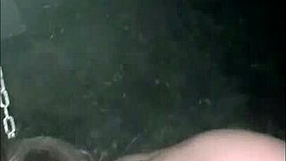 On October 10, 2024, the female participant known as esclave f engages in a public gloryhole encounter with blowjob and handjob elements in a French exhibitionist setting.