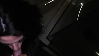 Pierced Nipples Teen 18+ Gives Head and Railed by Her with Big Cock Blowjob