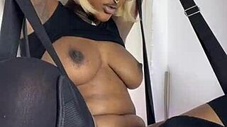 i ride my obedient slave's face making him do whatever i command