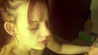 Hey, check this 18 year old stepdaughter sucking daddy's big fucking cock in homemade taboo blowjob.