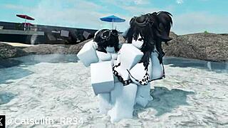 she bends over for doggystyle and gives footjob in this passionate wet sex session with my cumslut girlfriend